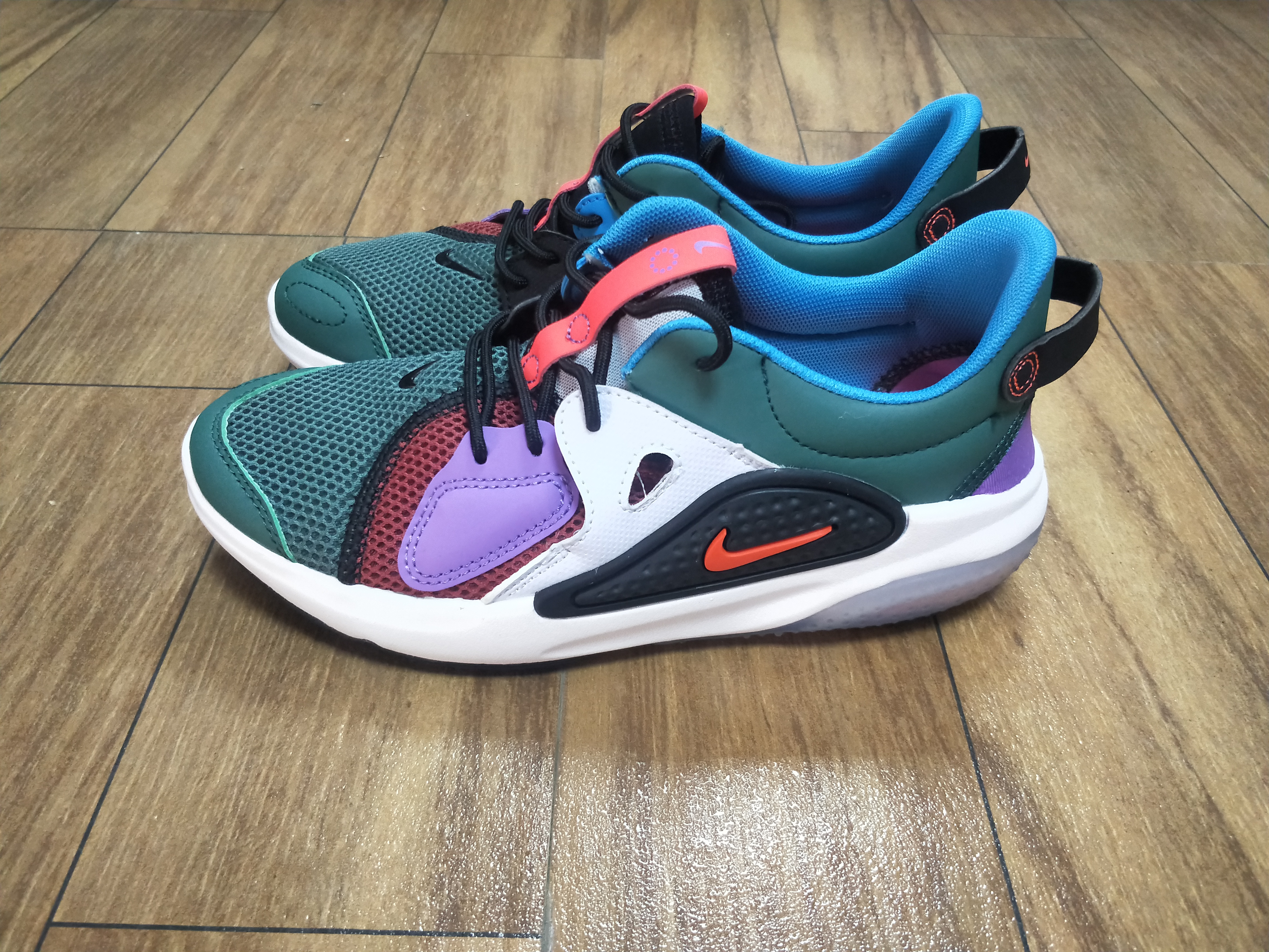 2020 Nike Joyride Run FK LJade Blue Red White Running Shoes